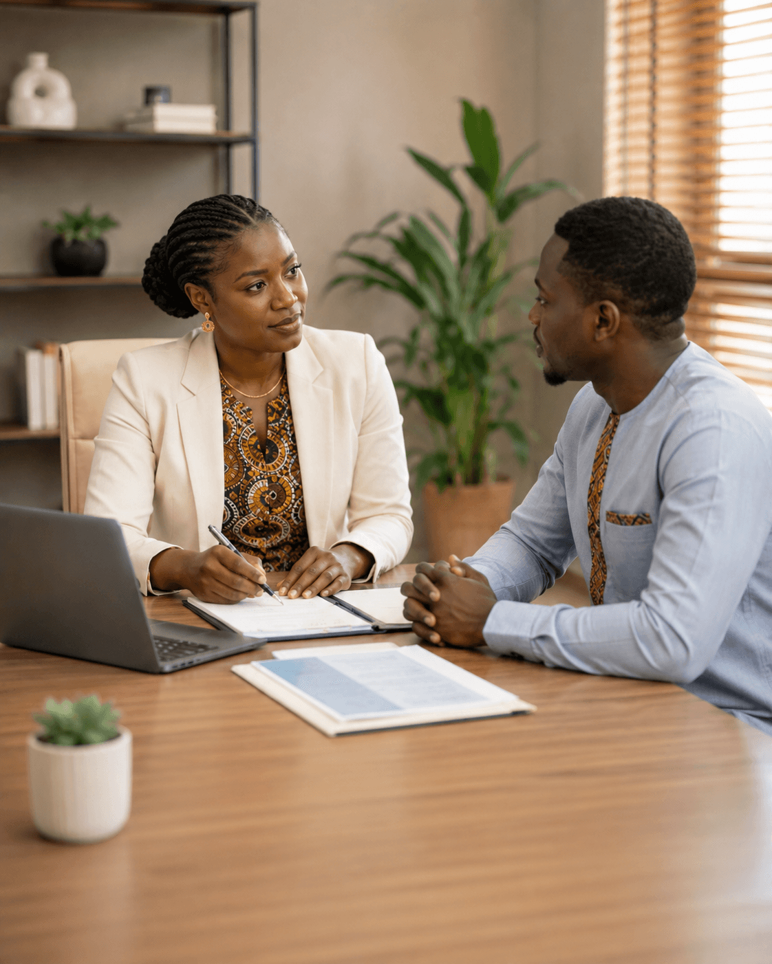 HR manager reviewing people records during onboarding